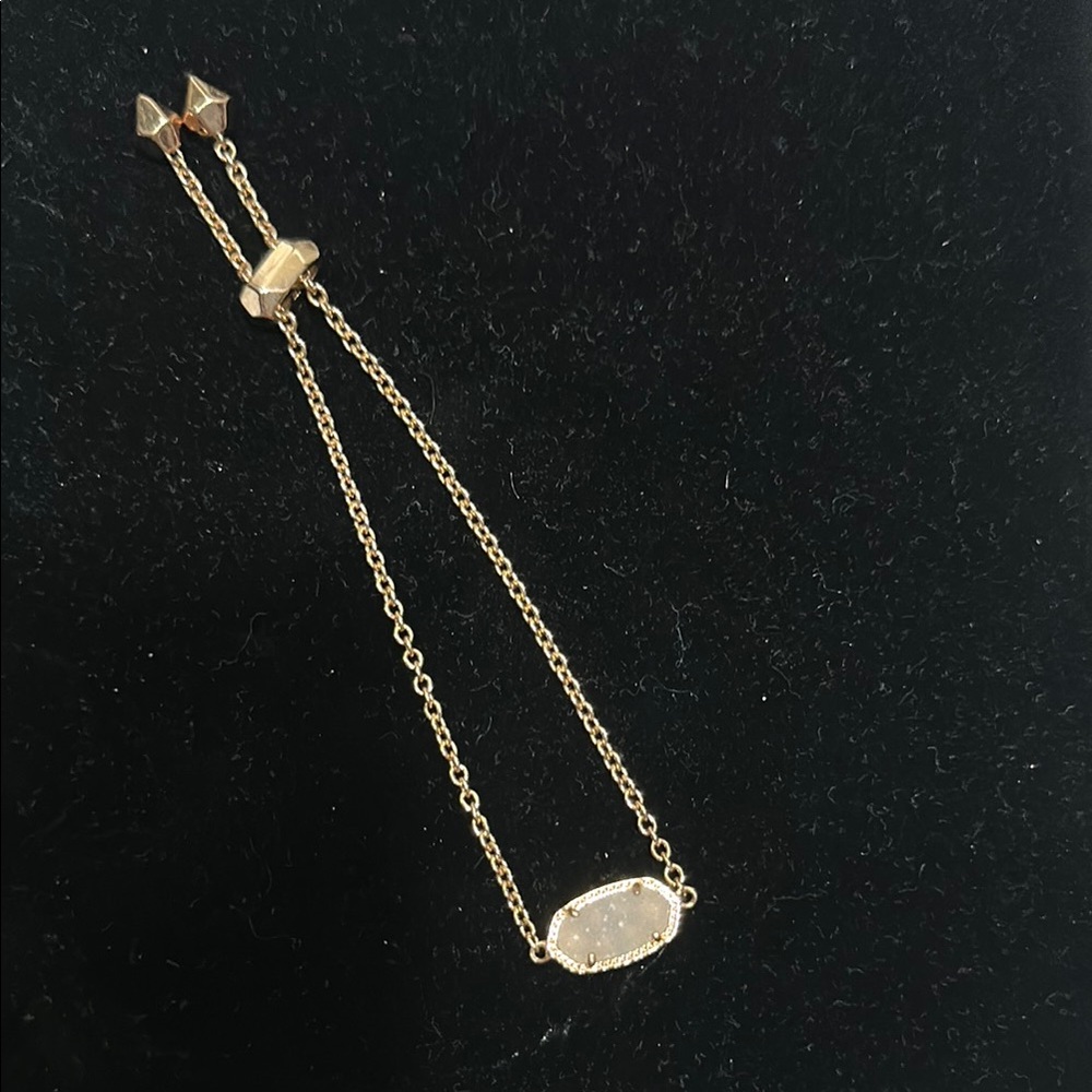 Kendra Scott Rose Gold Bracelet with Gemstone